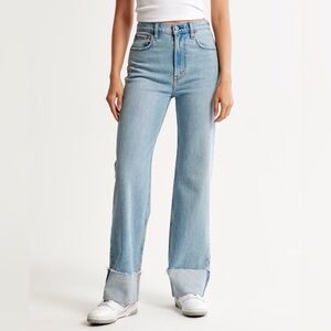 Abercrombie High Rise 90s Relaxed Jean